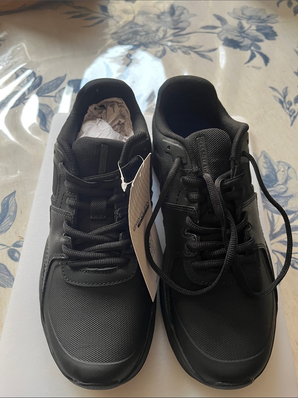 Shoes For Crews Men's Black Work Sneakers